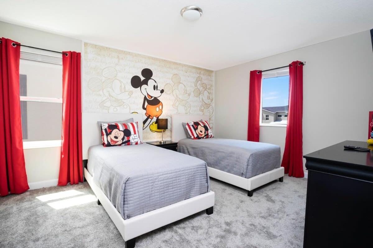 Marvelous 7Bd/5Ba Family Friendly W/ Gameroom & Pool Close To Disney 1201 Kissimmee Bagian luar foto