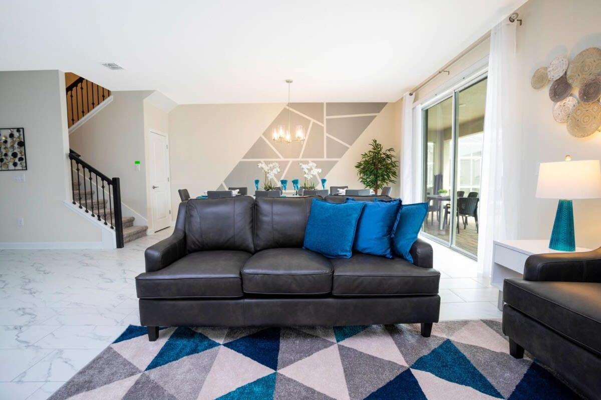 Marvelous 7Bd/5Ba Family Friendly W/ Gameroom & Pool Close To Disney 1201 Kissimmee Bagian luar foto